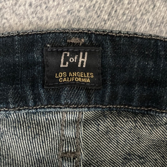 Citizens of Humanity Coated Geometric in Lhasa Red Racer Skinny Jeans 28 - Picture 5 of 9